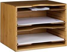 Letter filing trays - 5,
