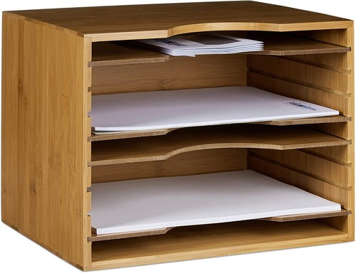 Letter filing trays in out - filing,