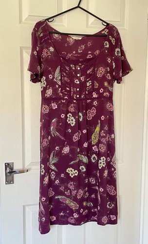 White stuff tea dress dark - white,