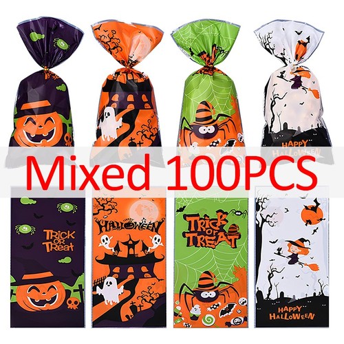 Halloween candy cones with - halloween,