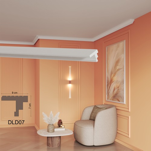 Coving cornice moulding - coving, led