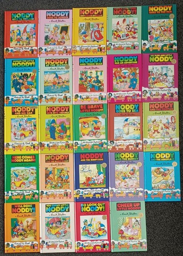 Complete set noddy books - set,