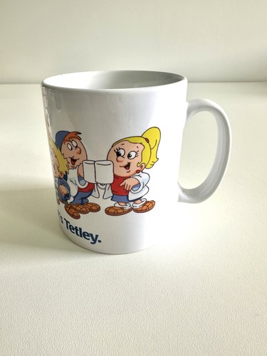 Tetley tea folk mug - tetley, vintage
