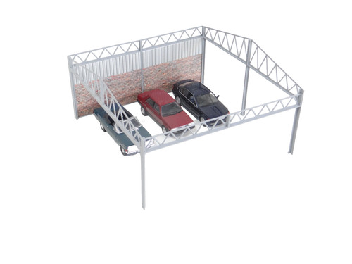 Open auto parking metal - auto, "metal"