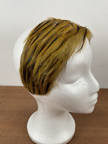 Vintage 1950s feather - vintage, headband