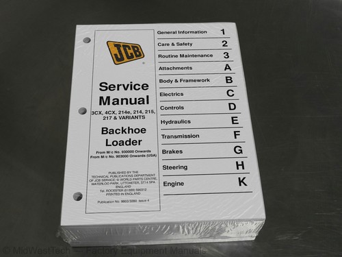 Jcb 3cx 4cx 214e 214 - jcb, 215