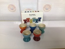 Le Creuset Stoneware Rainbow Egg Cups, Set of 5