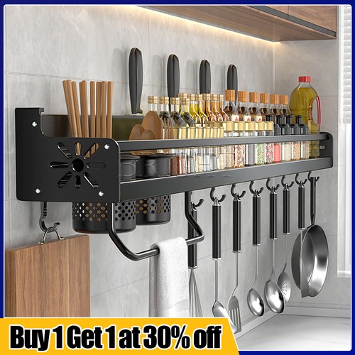 Wall mounted kitchen utensils - wall,