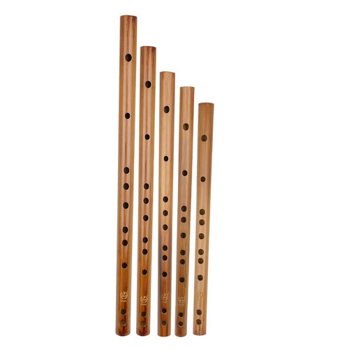 Indian wooden bamboo flute