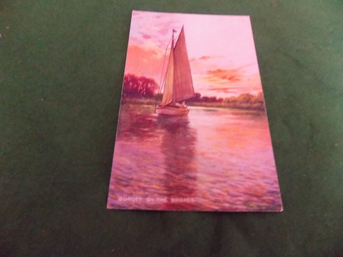 The broads norfolk sunset - norfolk,