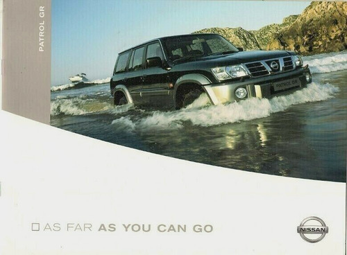 Nissan patrol 2003 2004 - gr, 2003-2004