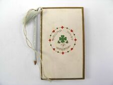 Vintage Art Deco Trump Whist score card & pencil colour printed 2