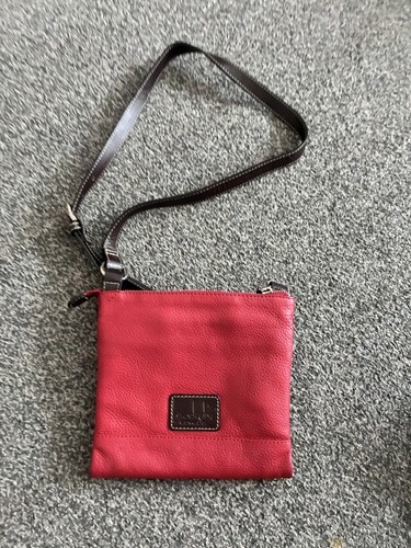 Lucky brand red leather - red,
