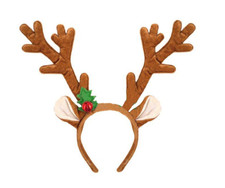 Reindeer Antlers with Bell