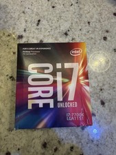 Intel Core I7-7700K 4.20 GHz