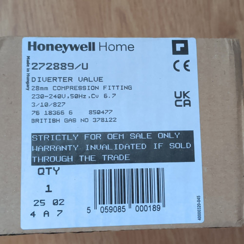 Honeywell home diverter valve - home,