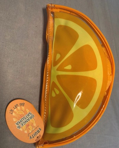 Bath set orange bag - bath,