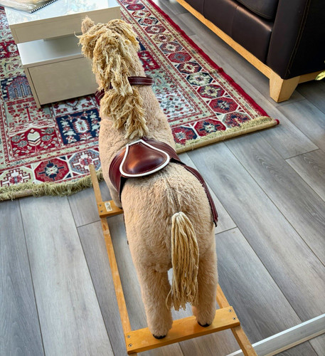 Plush rocking horse vintage - rocking,