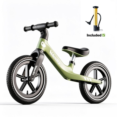Toddler balance bike - 12", –
