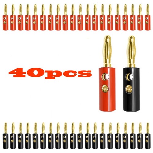 40pcs 4mm gold plated - gold,