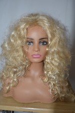 Forever Young women's long mixed blonde layered curly wig