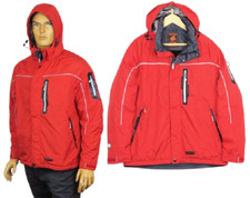 IGUANA AQUA TRAIL Windproof Waterproof Breathable Hooded Men's Jacket Size M
