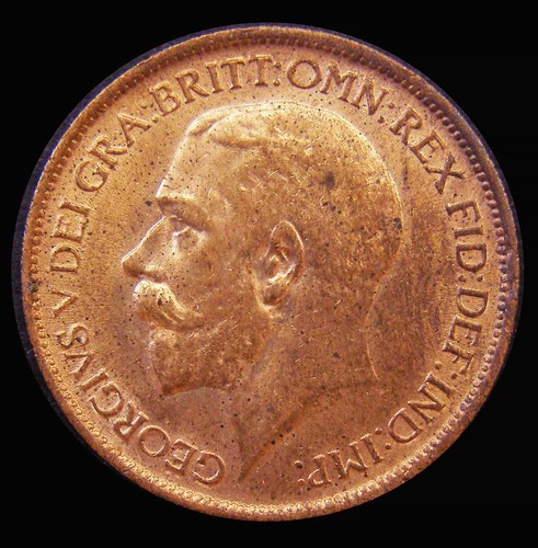 Halfpenny 1915 lustrous - 1915,