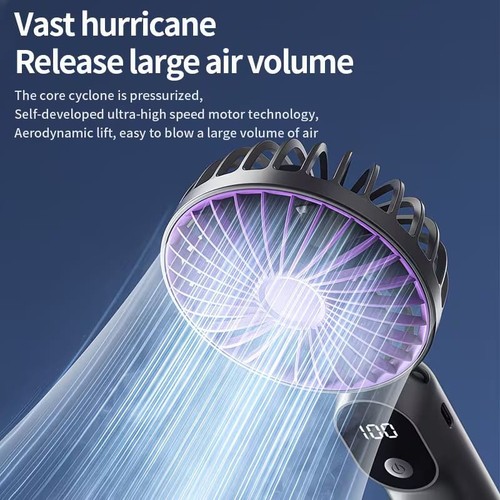 Portable fan 3000mah battery - portable,