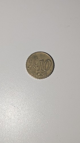 2002 rare euro - 10, cent