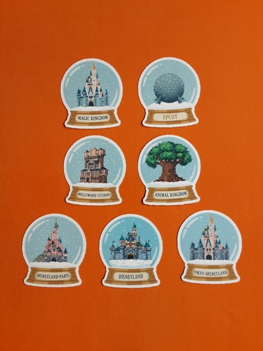 Snow globe worldwide - snow, disney