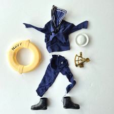Action Man Vintage Palitoy Navy Sailor outfit