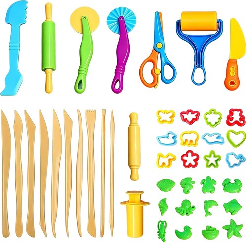 Pcs playdough accessories - 43,