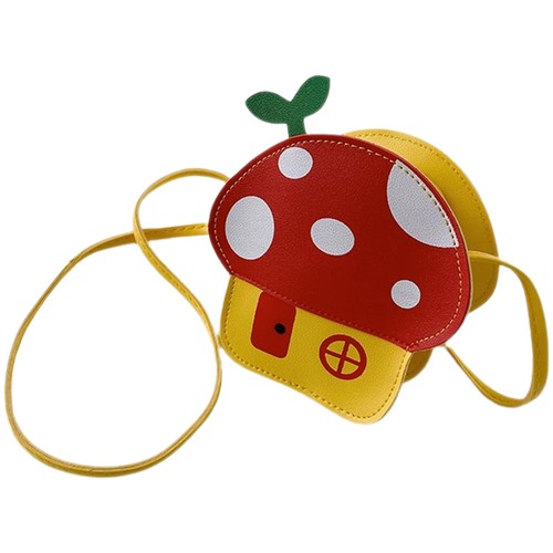 Mushroom crossbody purse small - mushroom,