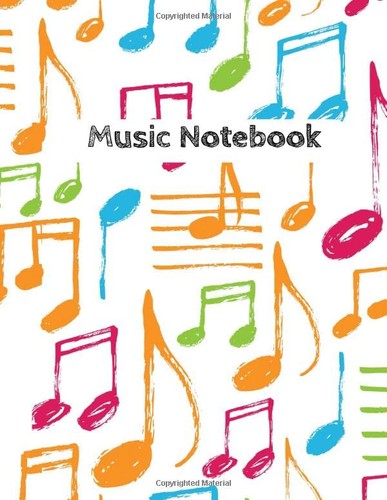 Music notebook manuscript - music,