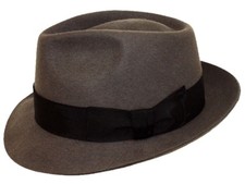 Gents 100% Wool Hand Made Grey