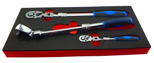 3pc extending ratchet wrench - extending,