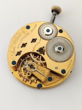 Waltham Mass, pocket watch movement With Dial.   (R-2914)