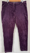 M&S Velvet Trousers Womens UK