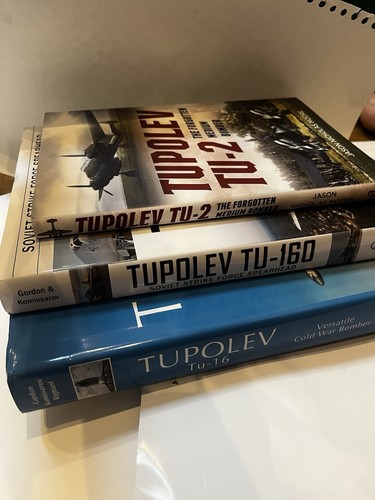 Book bundle tupolev tu - book,