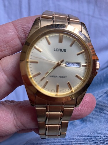 Lorus perpetual calendar watch
