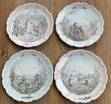 Wind in the Willows Decorative Plates Royal Albert 1987