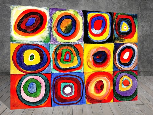 Wassily kandinsky squares - squares, with