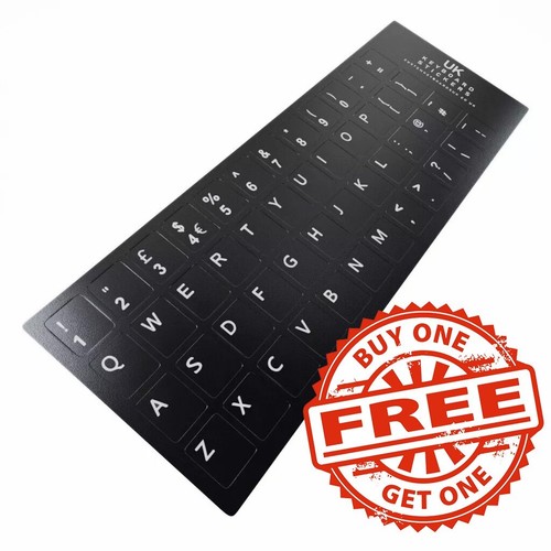 English keyboard stickers - uk,