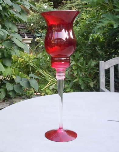 Large tall glass stem - tall,