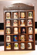 Thimbles Wooden Display Rack