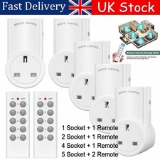 1-5 Remote Control Sockets