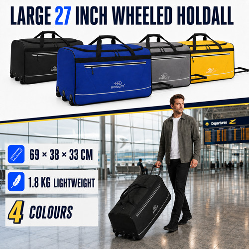 Bordlite wheeled holdall - bordlite, 27"