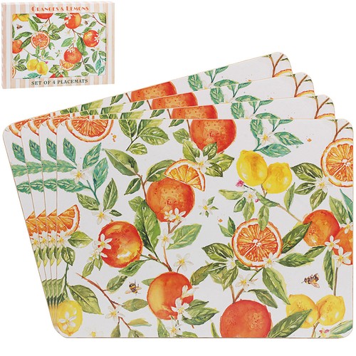 Cork placemats set 4 - set, of