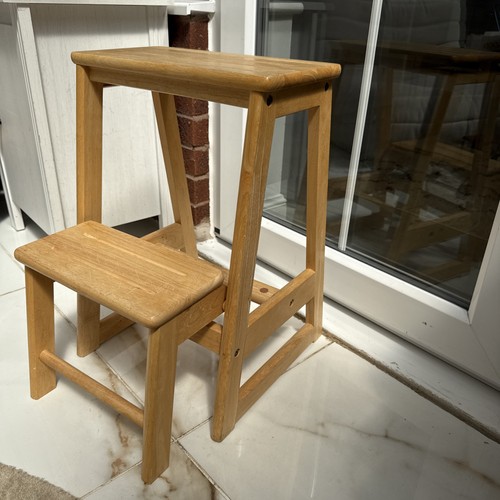 Stool seat step wooden - stool,