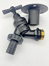 MATT BLACK Garden Tap Brass